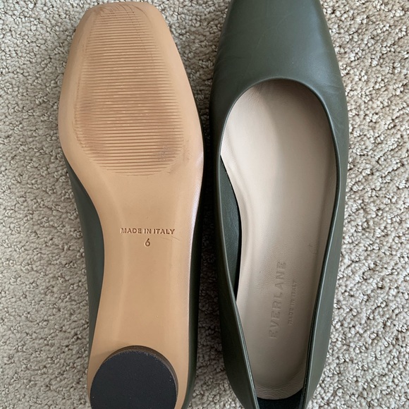 🌟NEW🌟Everlane Square tip flats-BRAND NEW - Picture 3 of 4